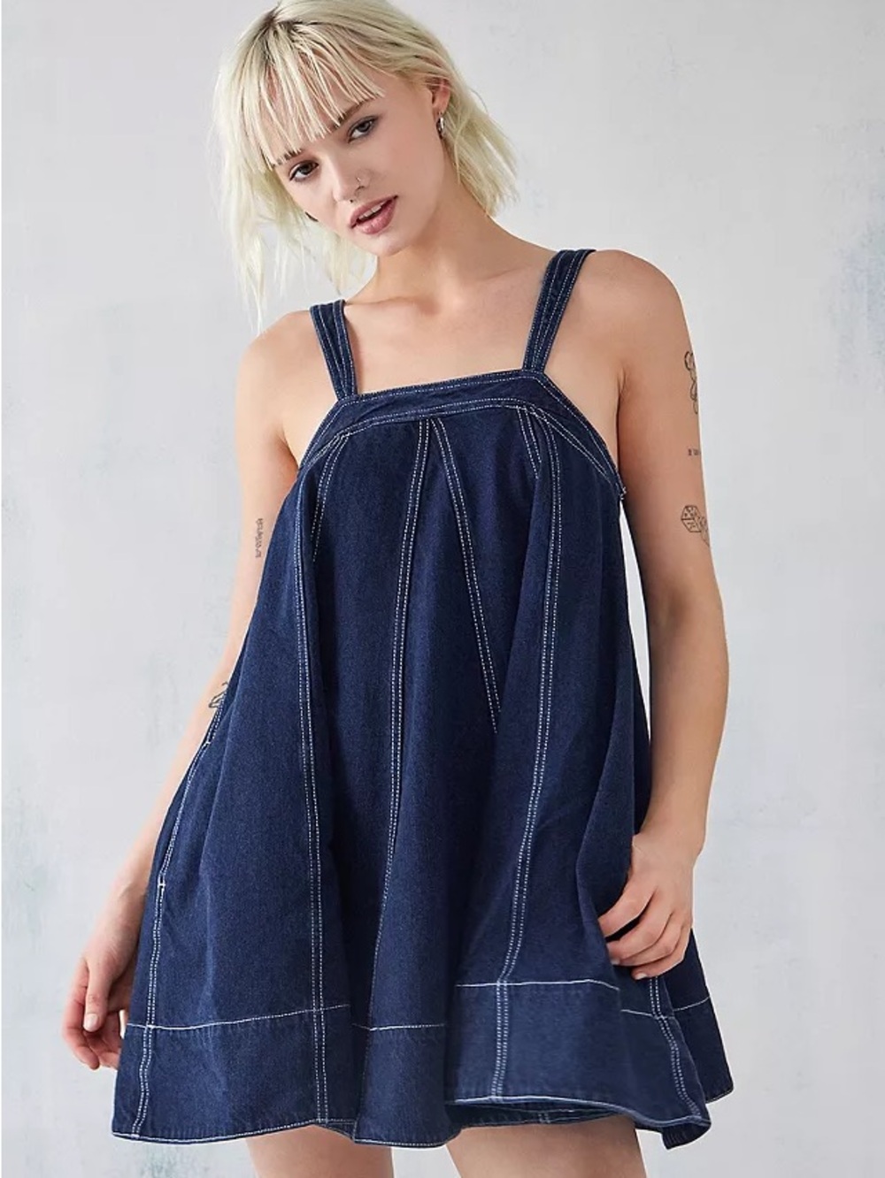 BDG Joelle Shapeless Mini Dress